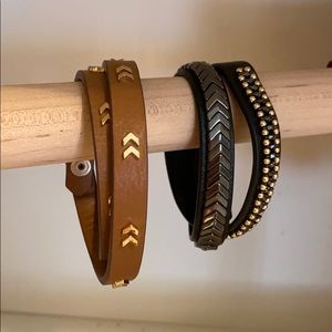 Stella and dot wrap bracelets